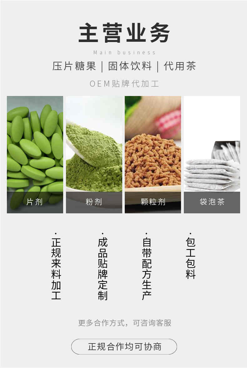 保健品生產(chǎn)廠家業(yè)務介紹